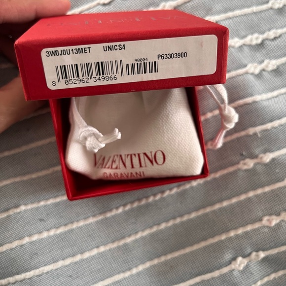 NWOT Valentino Gold VLogo Studs!! - Picture 5 of 6
